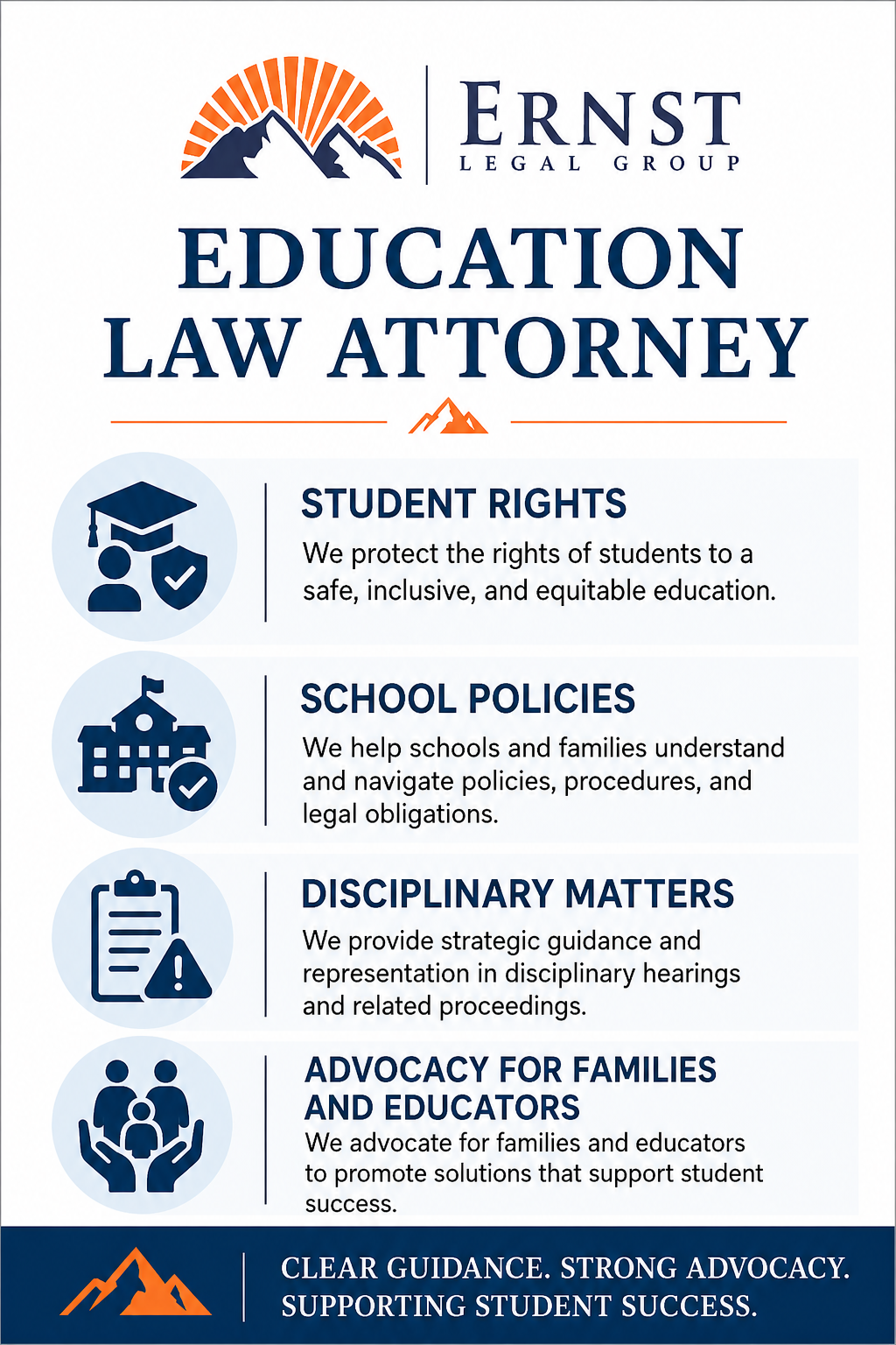 Education Law Attorney Infographic